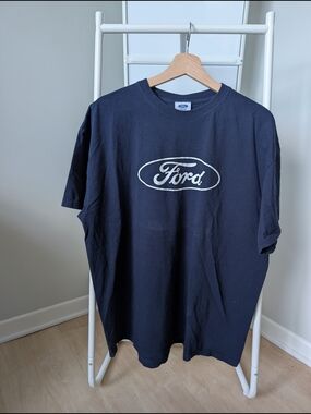 Ford Blue Short-Sleeve Logo Tee